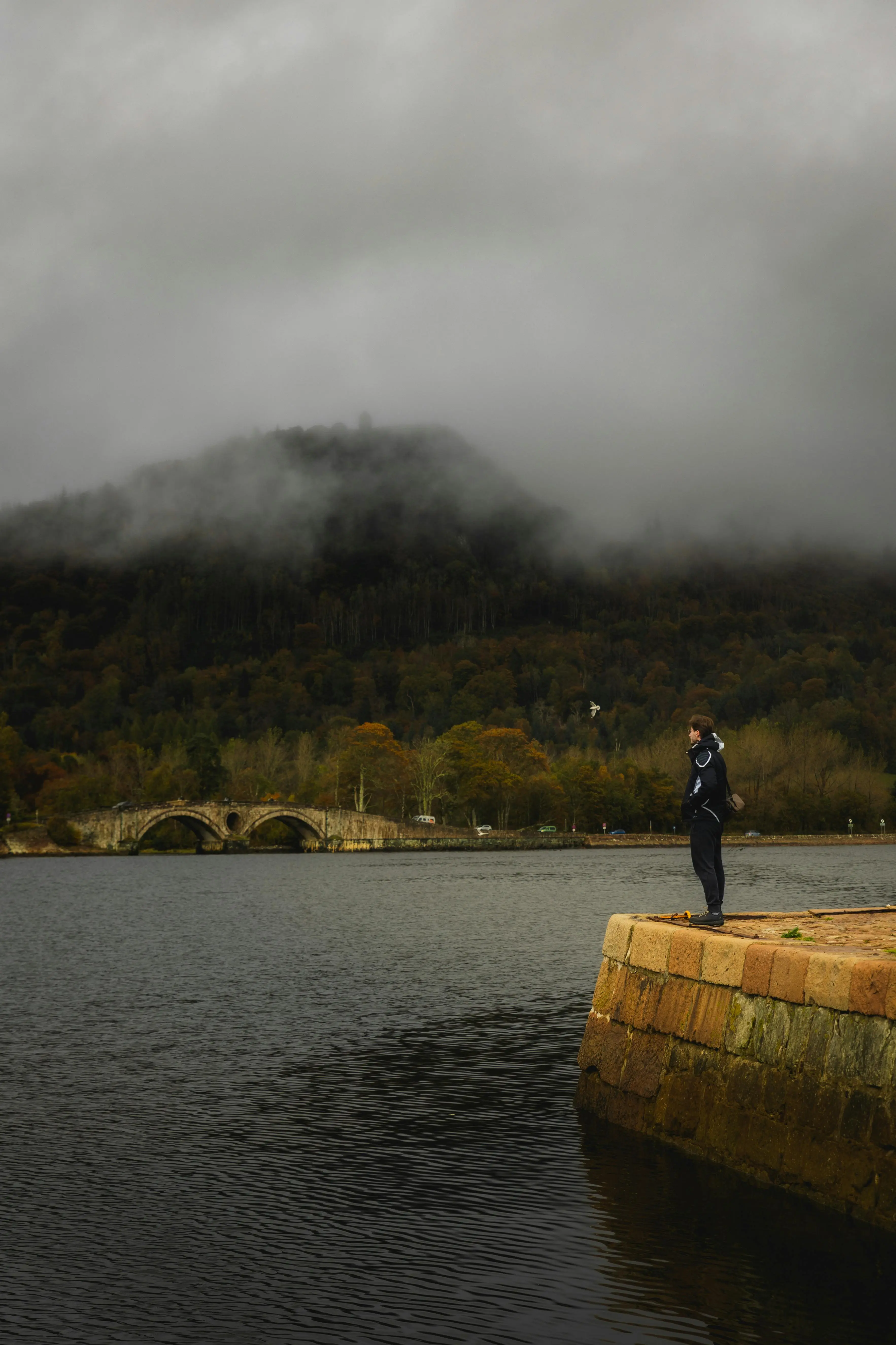 Cinematic Scottish Highlands landscape