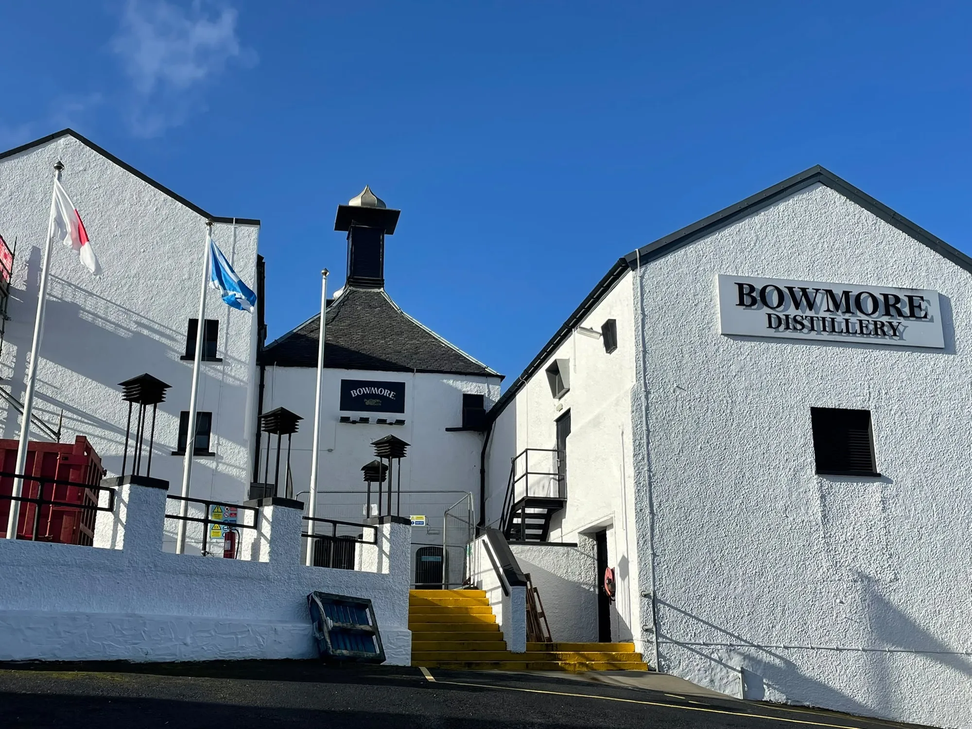 Bowmore Distillery on the Isle of Islay