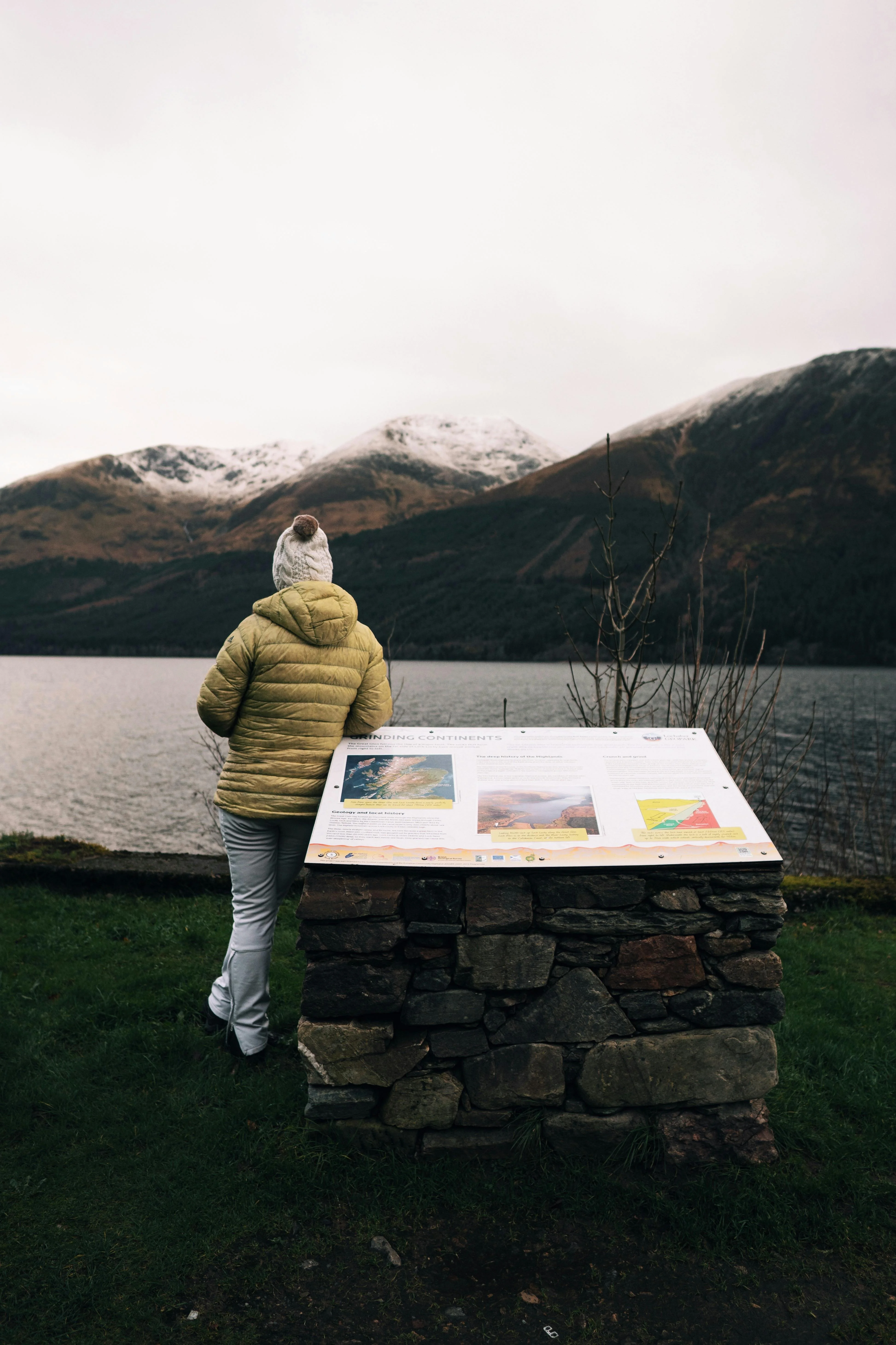 Loch Ness in the Scottish Highlands
