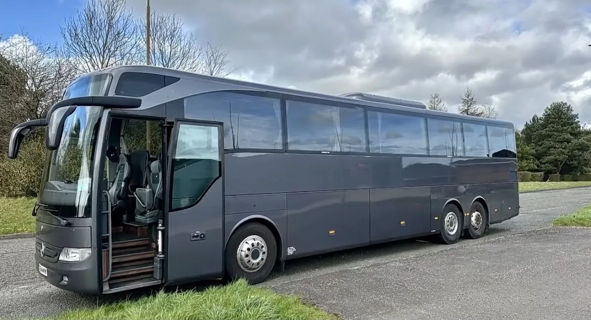 Mercedes coach for group hire in Scotland