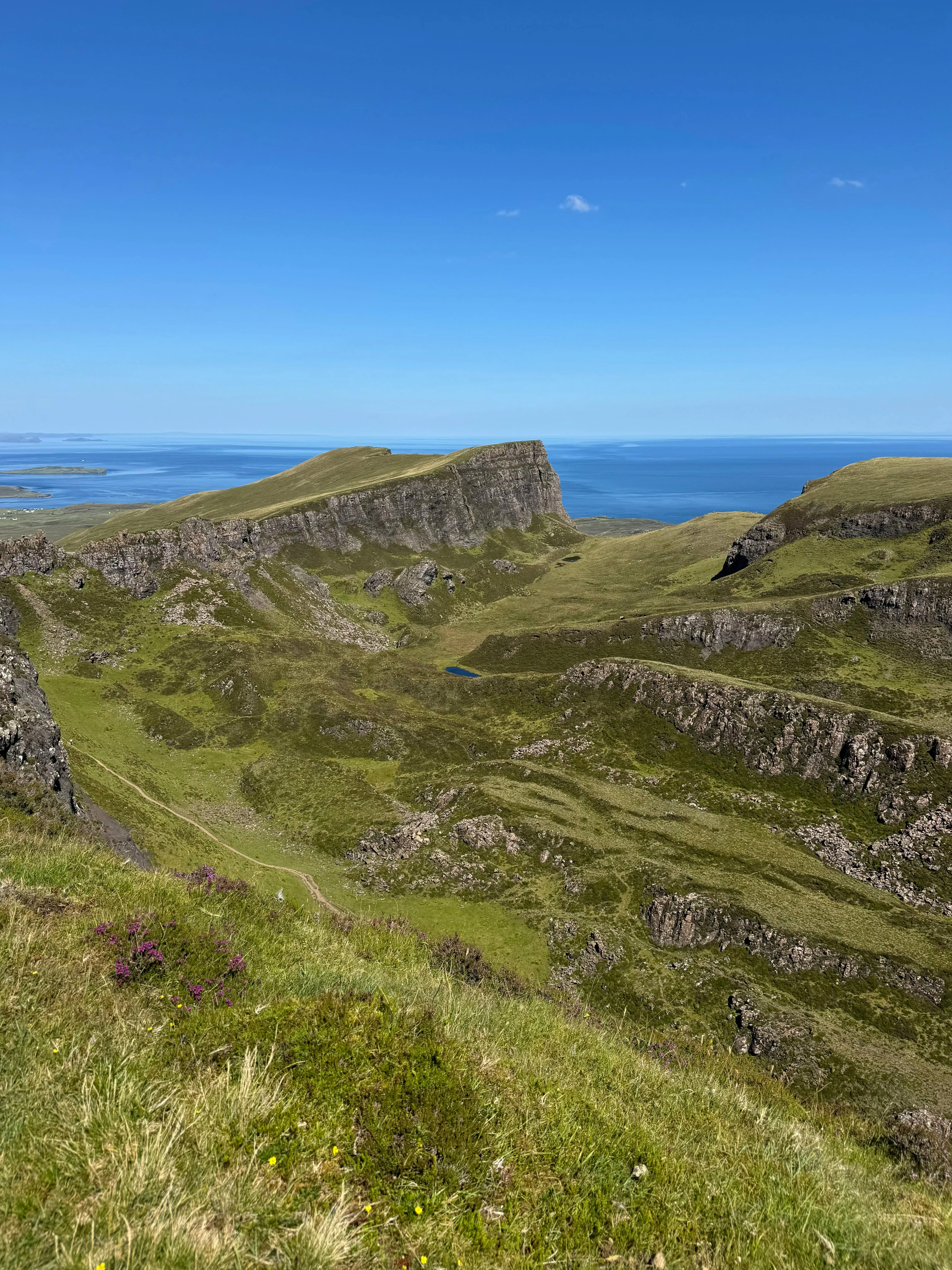 Quiraing Isle of Skye Scotland 奎萊因天空島蘇格蘭私人旅遊