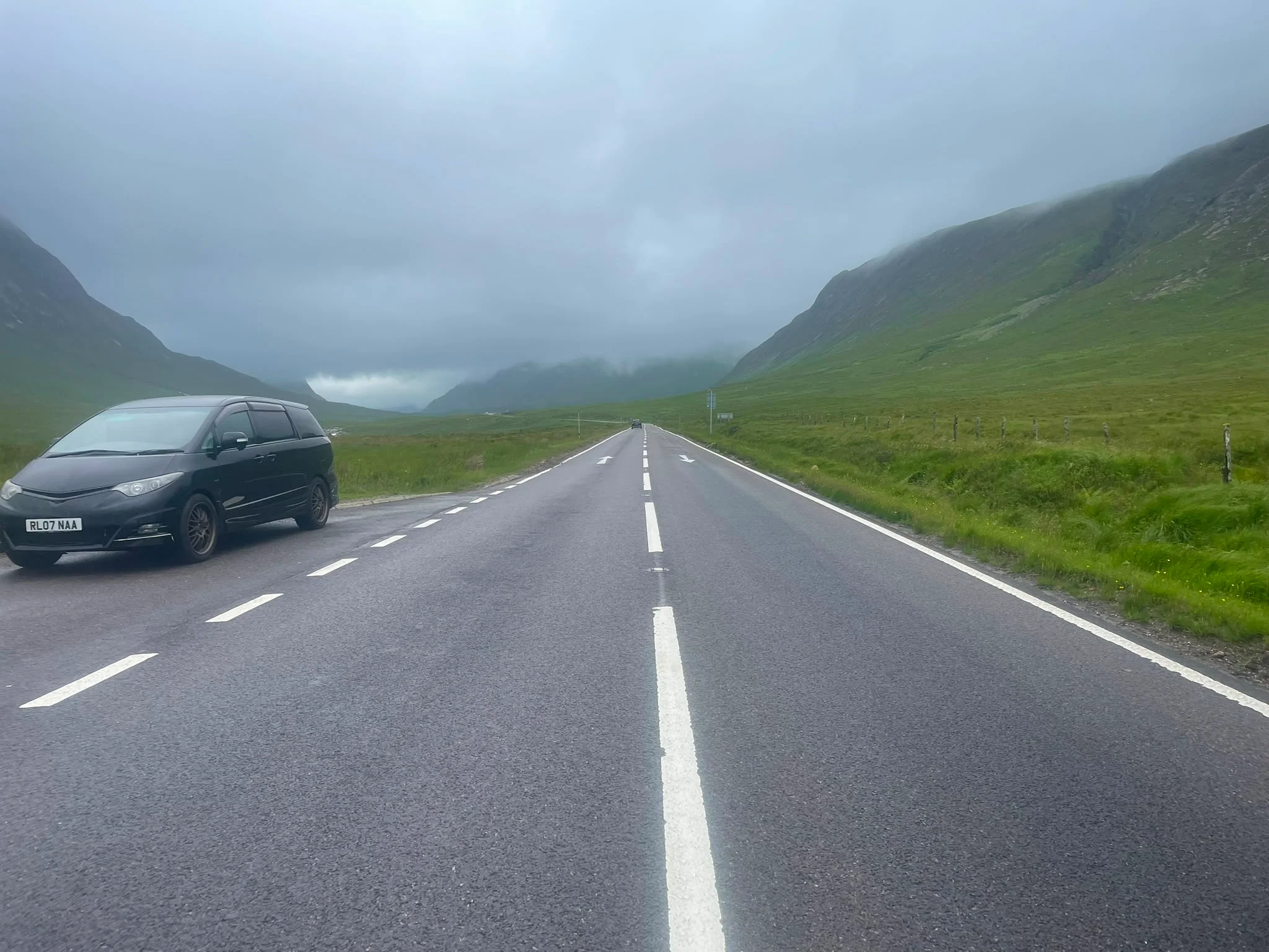 Scotland Highland single track road driving safety 蘇格蘭高地單線道路駕駛安全